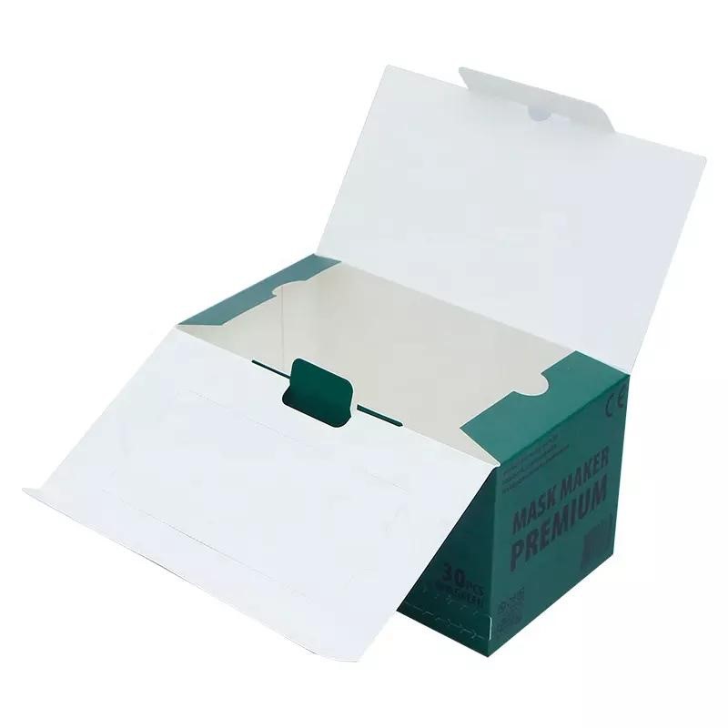 Face Mask Cardboard Paper Packaging Box - Image 2