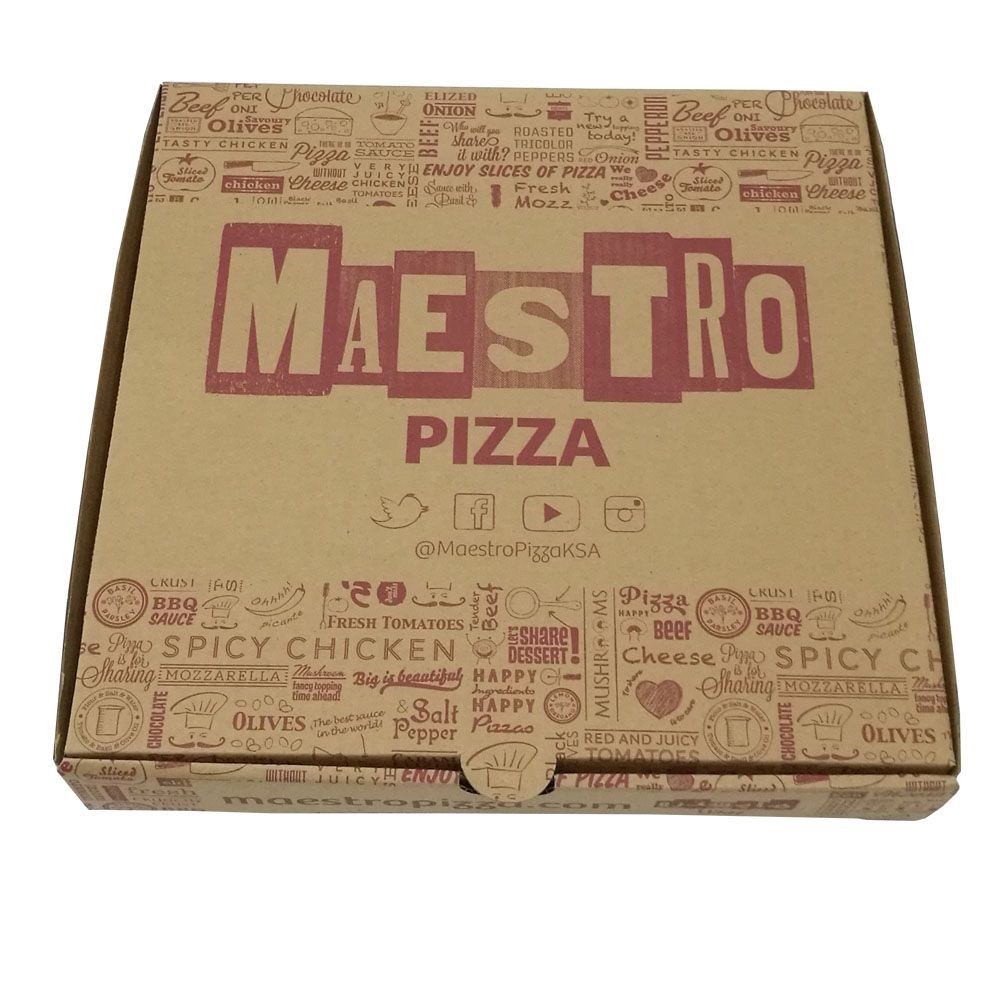 Customized Corrugated Pizza Box - Image 4