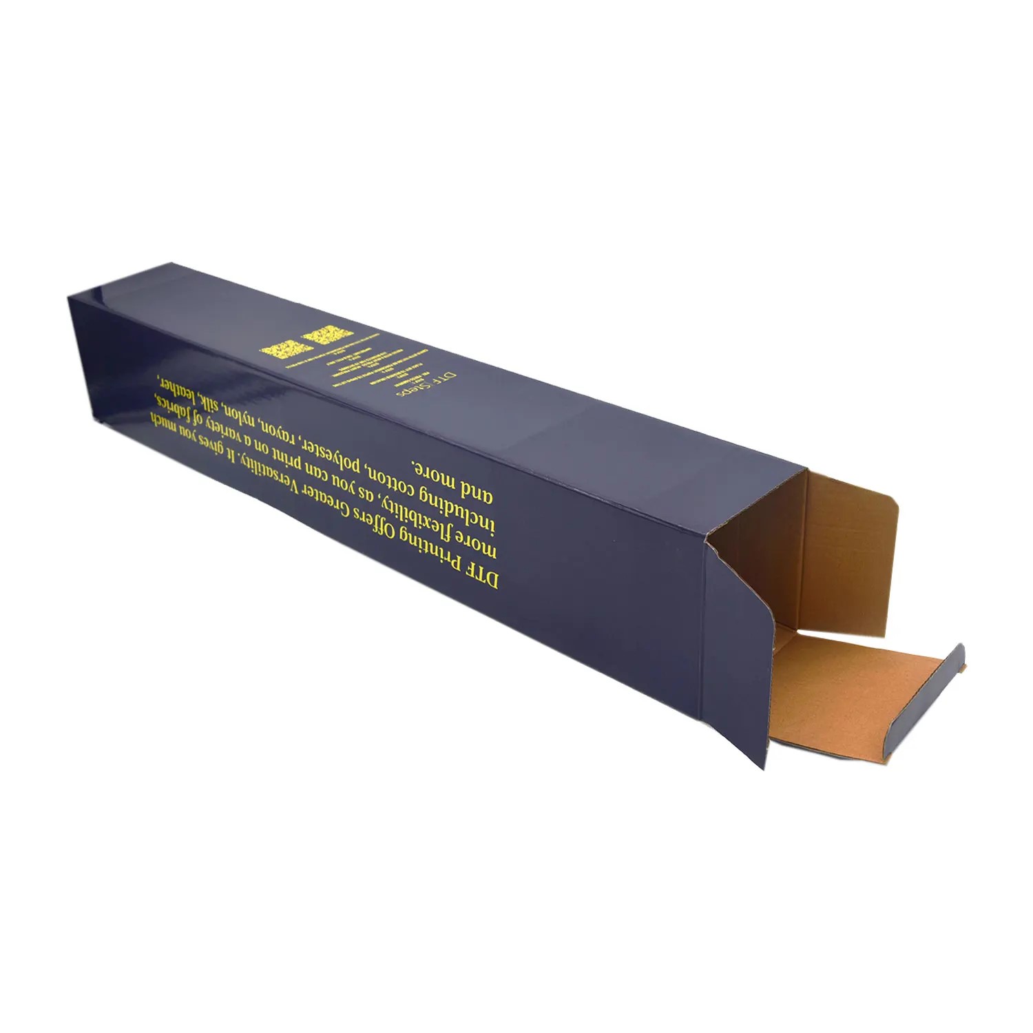 Custom Printed Foldable Hard Corrugated Paper Packaging Long Thin Tall Shipping Cardboard Boxes - Image 2
