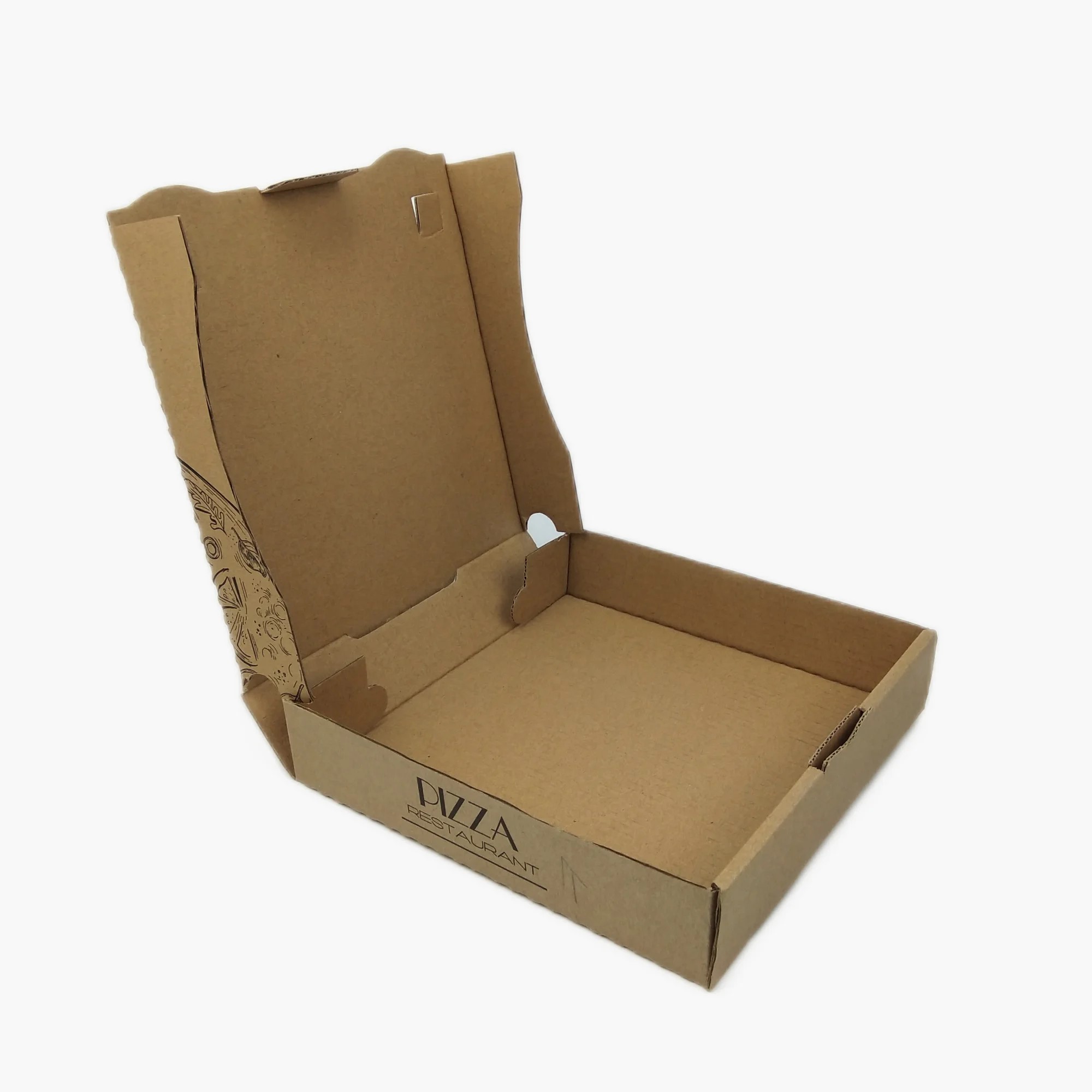 Custom Printed Pizza Corrugated Paper Box - Image 3