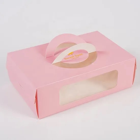 Packaging Cake Bread with Window Boxes