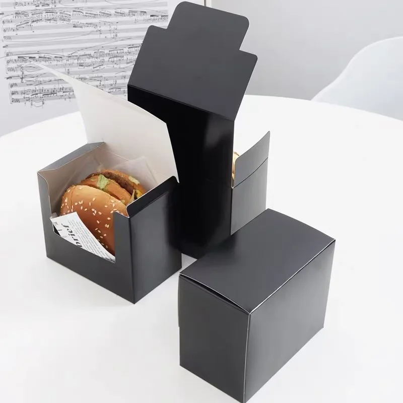 Custom Printed Eco-Friendly Burger Packaging Boxes - Image 3
