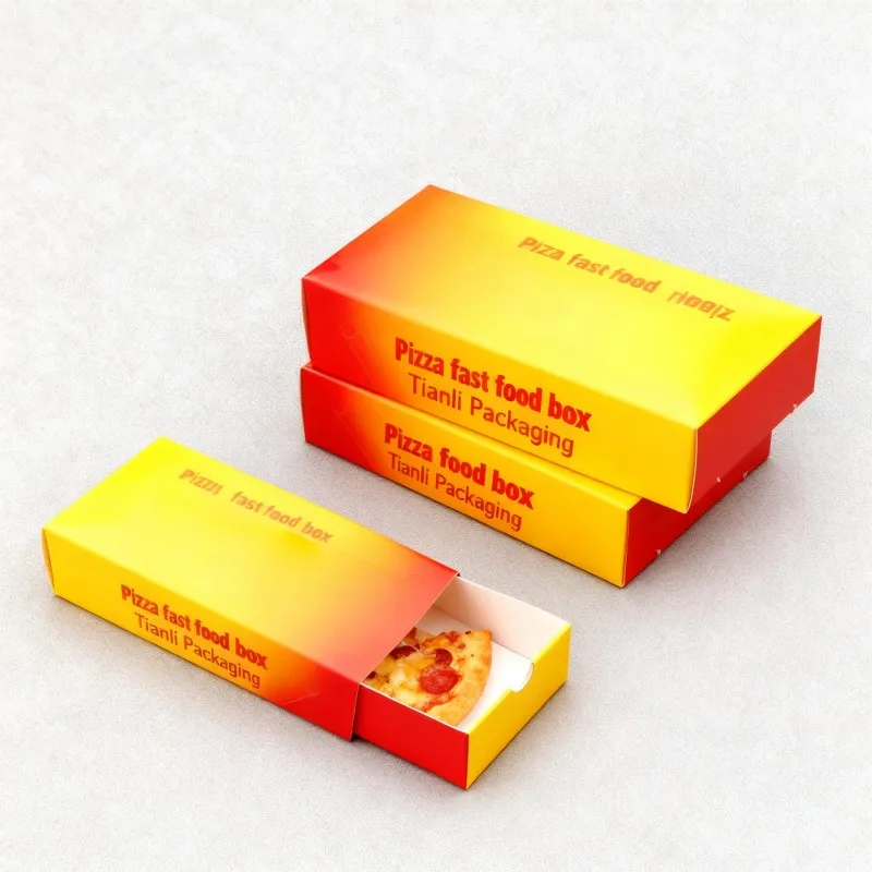 Custom Printed Pizza Takeaway Boxes for Food Packaging - Image 3