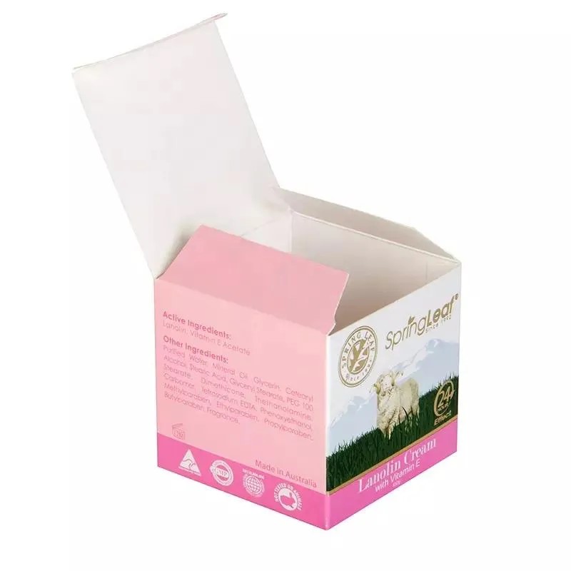 Custom Printed Skincare Product Face Cream Packaging Box - Image 2