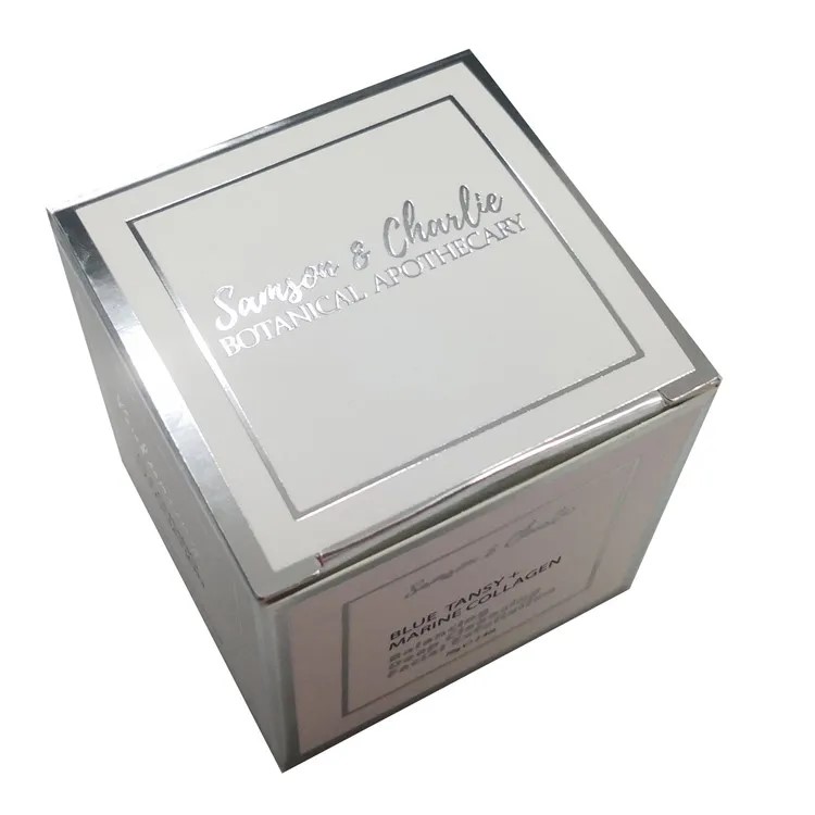Custom Printed Cosmetic Jar Packaging Box with Logo