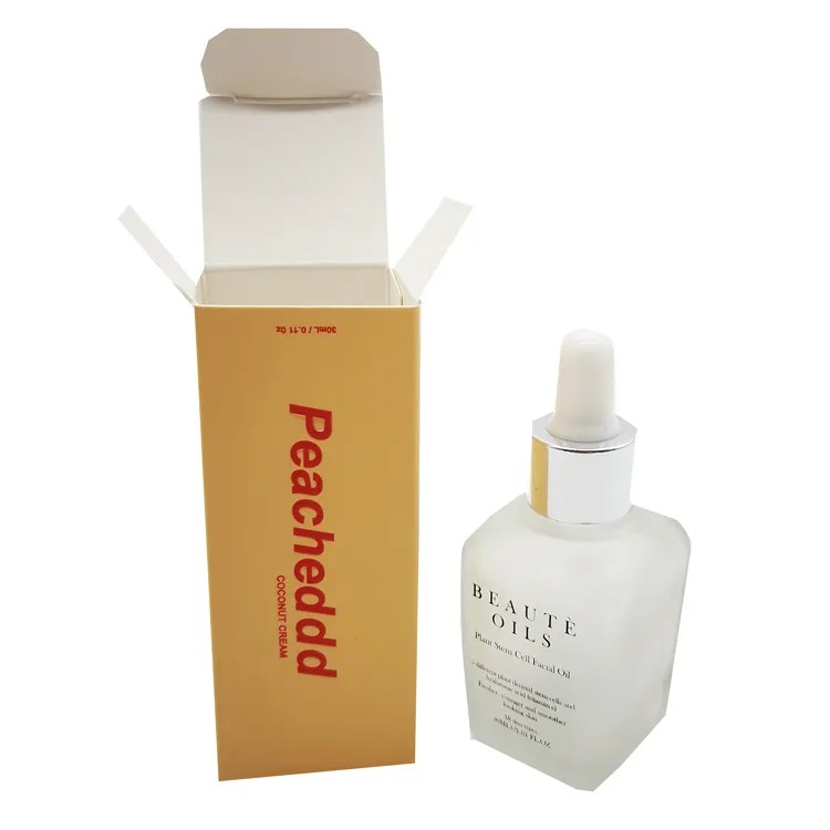 Custom Printed Serum Bottle Packaging Box