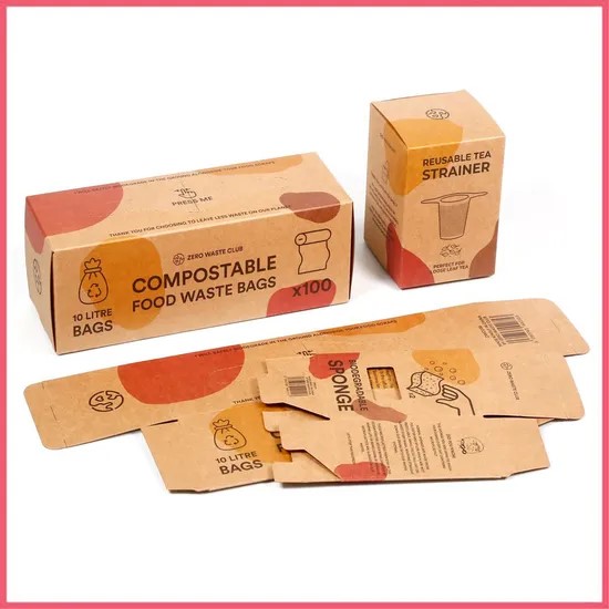 Custom Tea Bag Coffee Cosmetic Soap Packaging Box