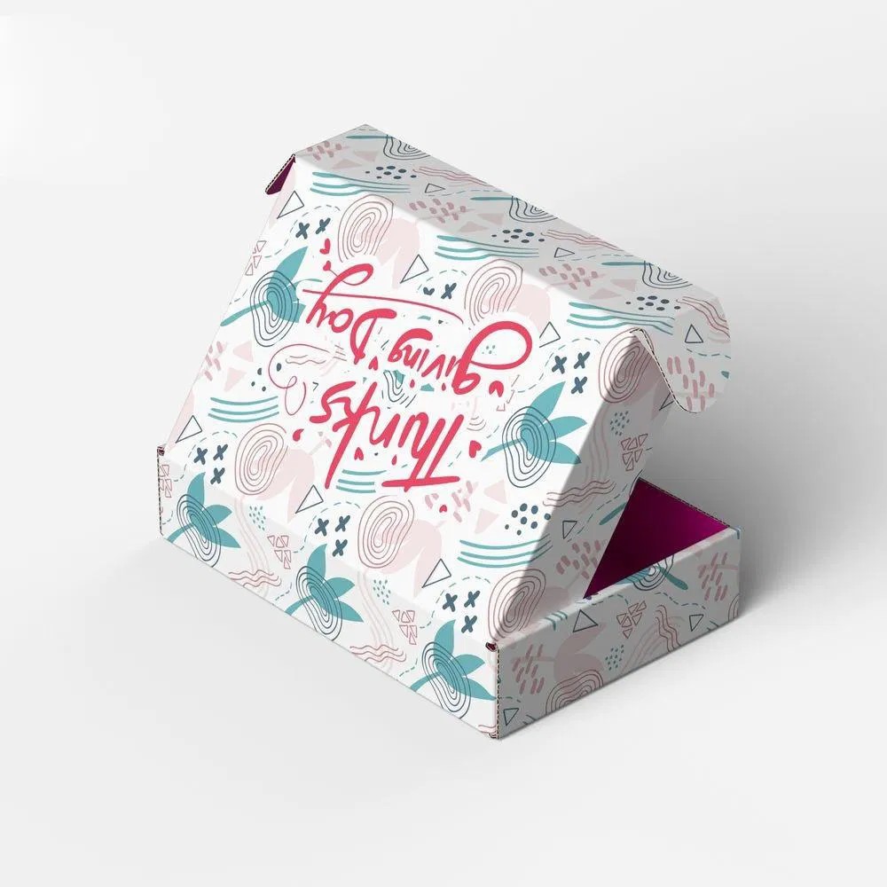 Custom Logo Design Corrugated Mailer Box - Image 3