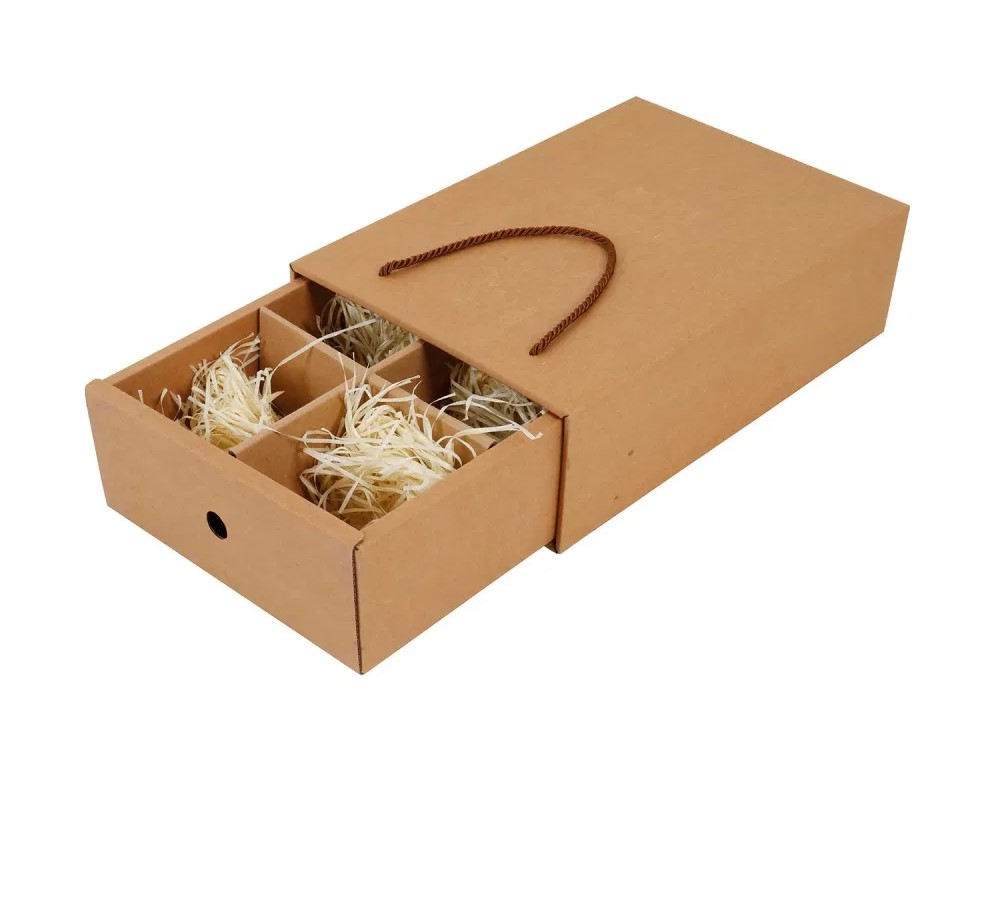 Custom Embossed Mailer Box with Dividers - Image 2