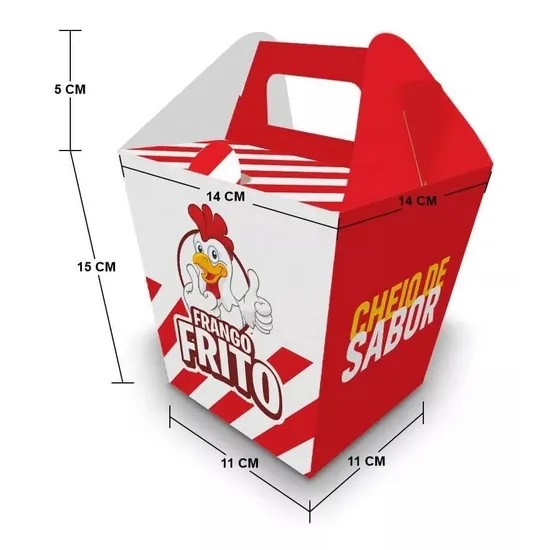 Custom Disposable Fast Food Packing Box - Image 2