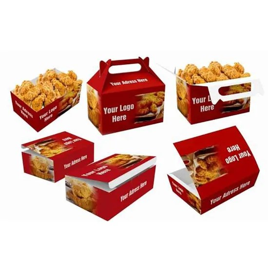 Custom Disposable Fast Food Packing Box - Image 3