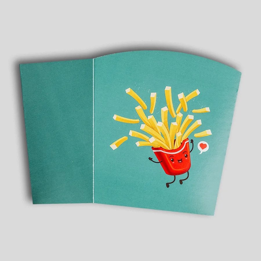 Custom Food Fries Packaging Box - Image 2