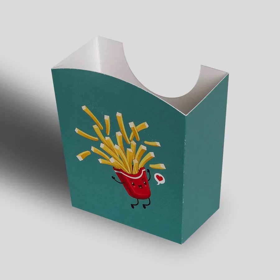Custom Food Fries Packaging Box - Image 3