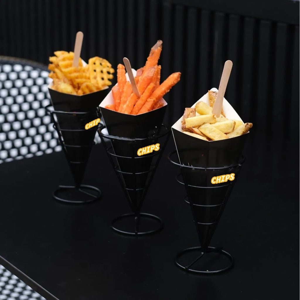 Custom Potato Chips Packaging Cone - Image 3