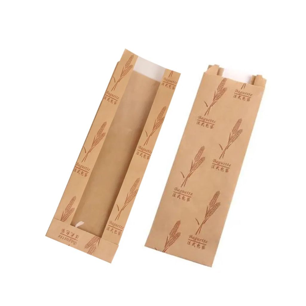 Custom Printed Kraft Bread Bag